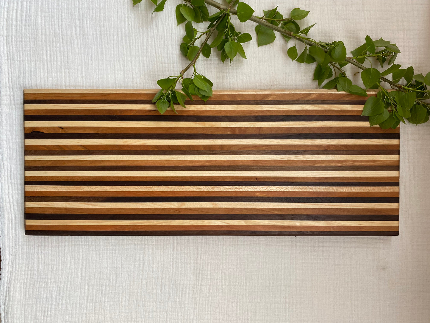Walnut, Maple, Cherry Bread Board