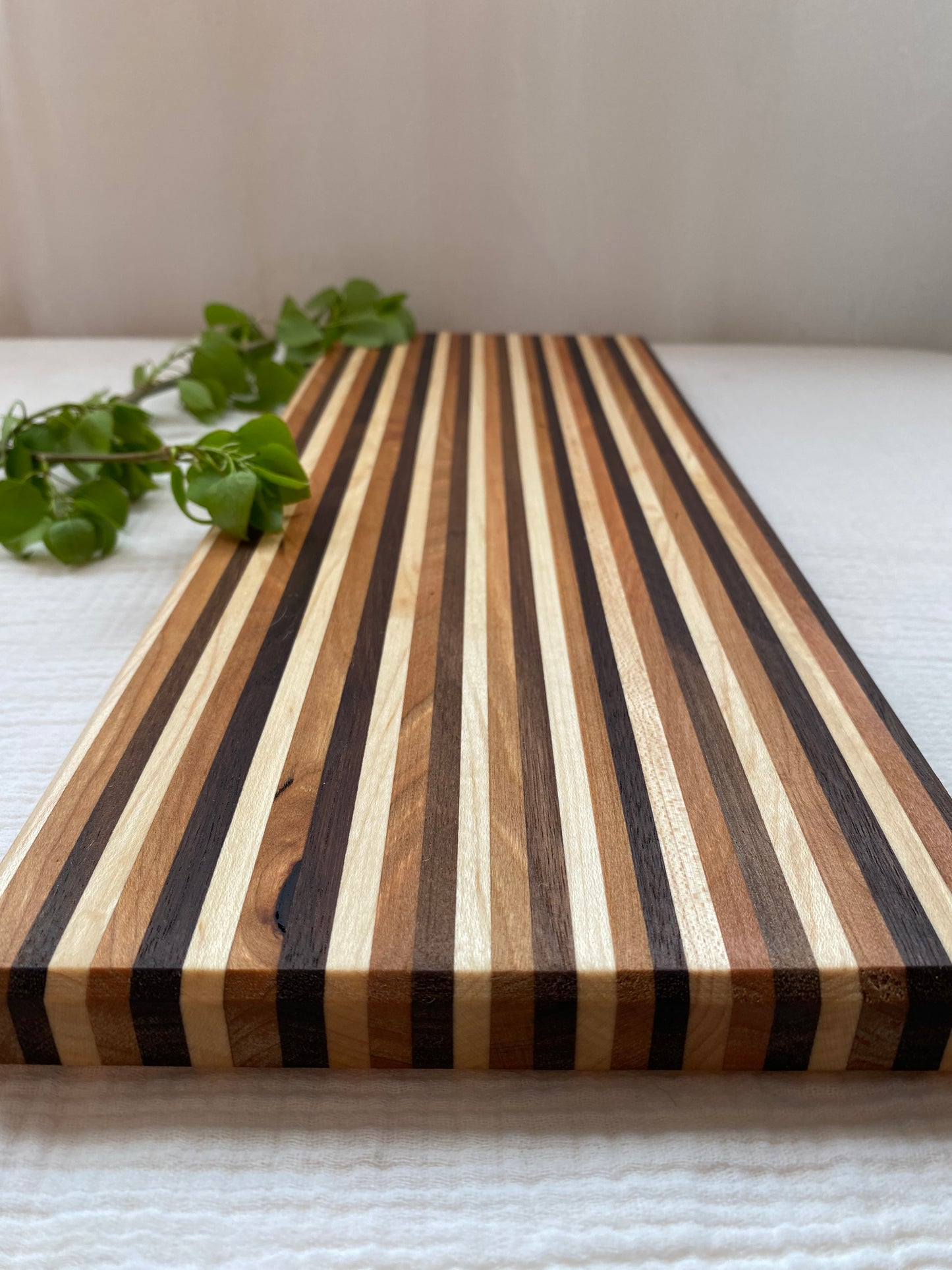 Walnut, Maple, Cherry Bread Board